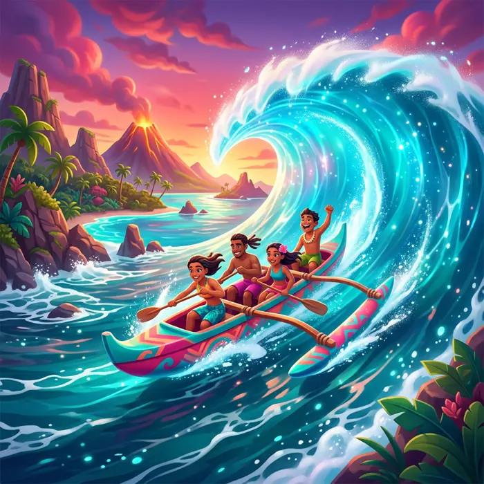 Wave Rider: Outrigger key art